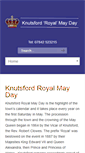 Mobile Screenshot of knutsford-royal-mayday.co.uk