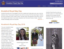 Tablet Screenshot of knutsford-royal-mayday.co.uk